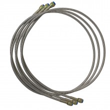 Комплект манометричен блок CO2 с 3бр маркучи Mastercool