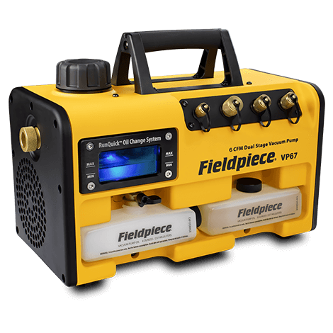 Вакуум помпа Fieldpiece VP67EU 6CFM двоен волтаж