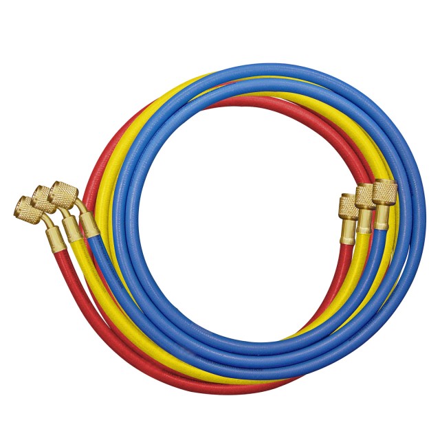 Комплект 3бр маркучи 180см 1/4 Mastercool