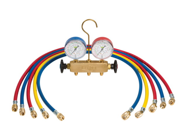 Манометричен блок REFCO APEX-6-DS-R22