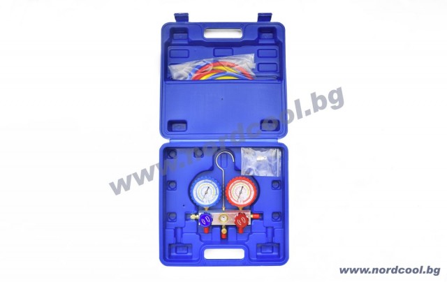 Манометри удароустойчиви HARP TMG-2-R410A-120  Blue